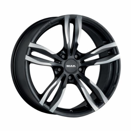 Cerchio in lega MAK LUFT 7x16 5x112 +52 66,6 ICE BLACK