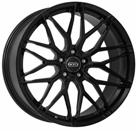 Cerchio in lega DOTZ SUZUKA BLACK 8x19 5x112 +27 66,6 BLACK