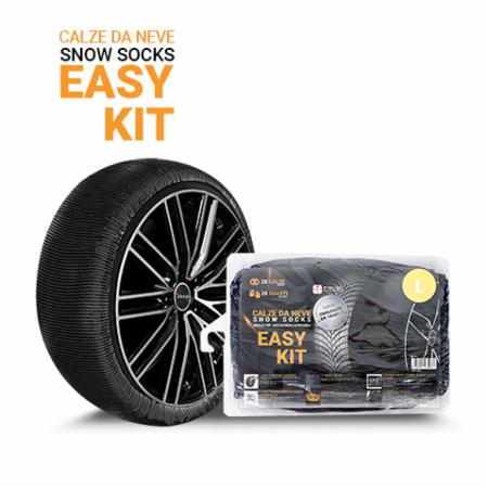 CALZE DA NEVE EASY KIT OMOLOGATE EN 16662-1 TAGLIA L