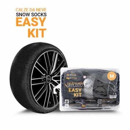 CALZE DA NEVE EASY KIT OMOLOGATE EN 16662-1 TAGLIA M
