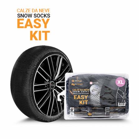 CALZE DA NEVE EASY KIT OMOLOGATE EN 16662-1 TAGLIA XL