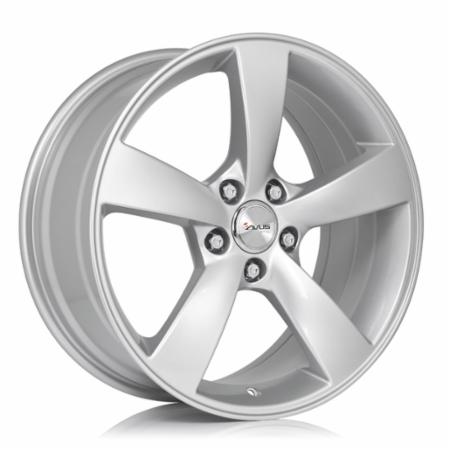 Cerchi in lega AVUS modello AF10 finitura HYPER SILVER dimensione 9,5x19