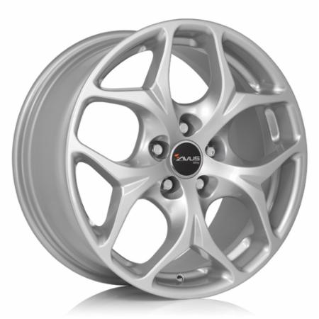 Cerchi in lega AVUS modello AC-MB2 finitura HYPER SILVER dimensione 8,5x18
