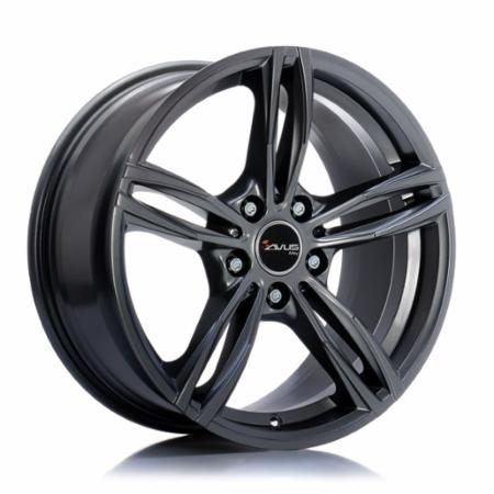 Cerchi in lega AVUS modello AC-MB3 finitura ANTHRACITE dimensione 7,5x17