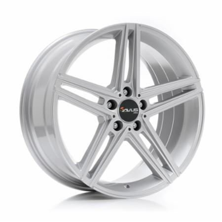 Cerchi in lega AVUS modello AC-515 finitura HYPER SILVER dimensione 7,5x17