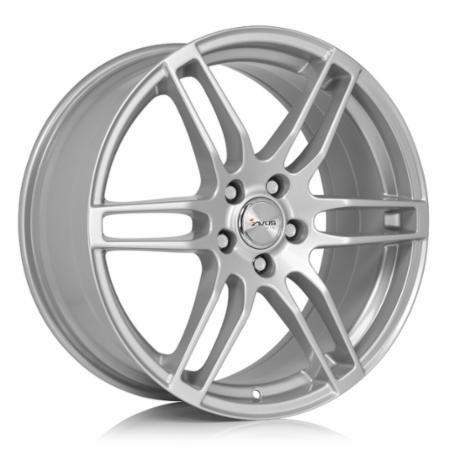 Cerchi in lega AVUS modello AF9 finitura HYPER SILVER dimensione 6,5x16