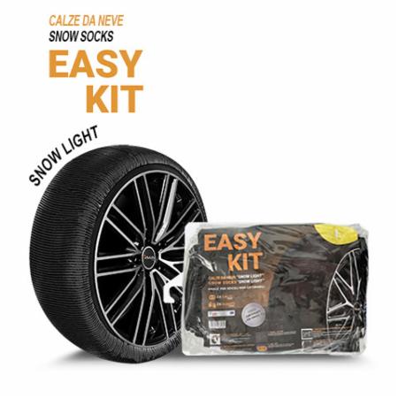 CALZE DA NEVE EASY KIT SNOW LIGHT OMOLOGATE EN 16662-1 TAGLIA L