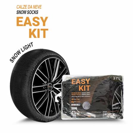 CALZE DA NEVE EASY KIT SNOW LIGHT OMOLOGATE EN 16662-1 TAGLIA 3XL