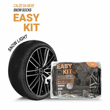 CALZE DA NEVE EASY KIT SNOW LIGHT OMOLOGATE EN 16662-1 TAGLIA M
