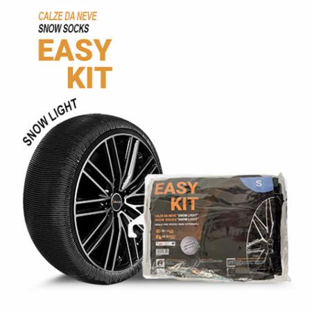 CALZE DA NEVE EASY KIT SNOW LIGHT OMOLOGATE EN 16662-1 TAGLIA S