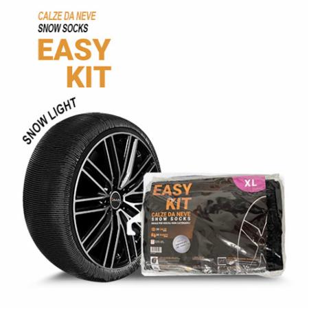 CALZE DA NEVE EASY KIT SNOW LIGHT OMOLOGATE EN 16662-1 TAGLIA XL